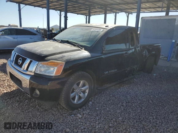2014 Nissan Titan SE with VIN 1N6AA0CA4EN503074, listed as a Copart auction lot 44261495 with 241,098 mi miles and Salvage Title. Bid and sale history available at carsss.com. Image 1.
