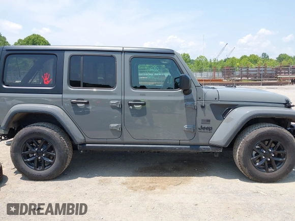2023 Jeep Wrangler Sport Altitude с VIN 1C4HJXDG6PW576179, выставлен на аукционе IAAI как лот 42345627 с пробегом 20 112 миль миль и . История ставок и продаж доступна на DreamBid. Изображение 14.