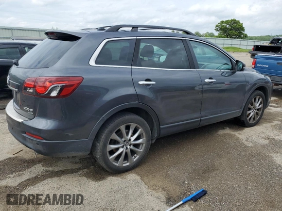 2015 Mazda CX-9 Grand Touring with VIN JM3TB3DA3F0466243, listed as a Copart auction lot 59159555 with 115,895 mi miles and Clean title. Bid and sale history available at DreamBid. Image 3.