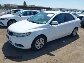 2011 Kia Forte LX with VIN KNAFT4A29B5417841, listed as a IAAI auction lot 41953201 with 149,768 mi miles. Bid and sale history available at carsss.com. Image 2.