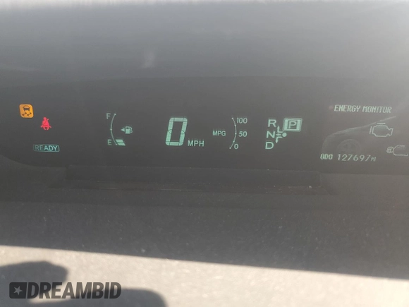 2013 Toyota Prius One with VIN JTDKN3DU2D5698273, listed as a Copart auction lot 52406715 with 127,697 mi miles and Salvage Title. Bid and sale history available at DreamBid. Image 9.