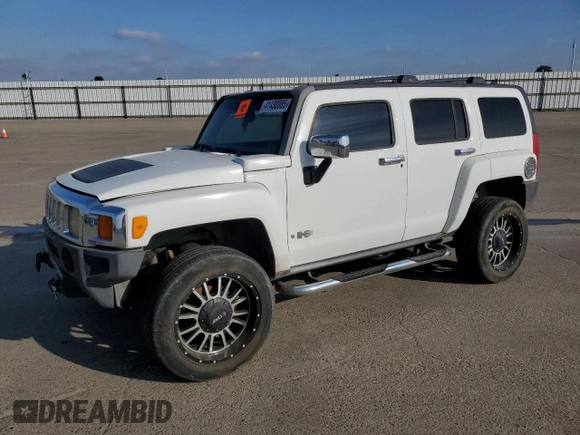 2006 Hummer H3 with VIN 5GTDN136X68105270, listed as a Copart auction lot 41430085 with 207,143 mi miles and Salvage Title. Bid and sale history available at DreamBid. Image 1.