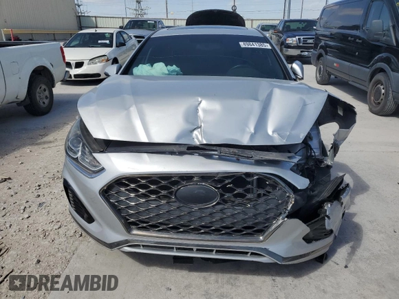 2018 Hyundai Sonata Limited with VIN 5NPE34AF9JH682131, listed as a Copart auction lot 49841385 with 132,617 mi miles and Clean Title. Bid and sale history available at carsss.com. Image 5.
