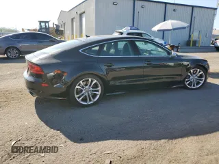 2014 Audi S7 Prestige with VIN WAUW2AFC5EN005147, listed as a Copart auction lot 69822734 with 111,484 mi miles and Salvage Title. Bid and sale history available at carsss.com. Image 3.