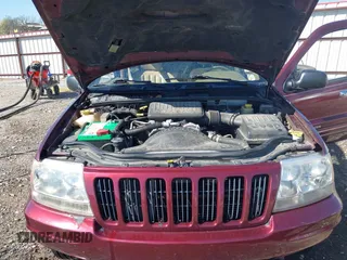 1999 Jeep Grand Cherokee Limited with VIN 1J4GW68N3XC770468, listed as a IAAI auction lot 41793600 with 65,277 mi miles. Bid and sale history available at carsss.com. Image 10.