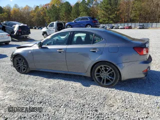 2012 Lexus IS 350 with VIN JTHBE5C28C5030213, listed as a Copart auction lot 82004624 with 97,987 mi miles and Salvage title. Bid and sale history available at DreamBid. Image 2.