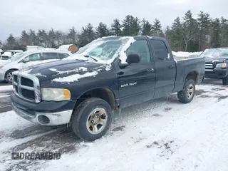 2004 Dodge 1500 SLT with VIN 1D7HU18N14S501962, listed as a IAAI auction lot 41528882 with 213,399 mi miles and . Bid and sale history available at carsss.com. Image 2.