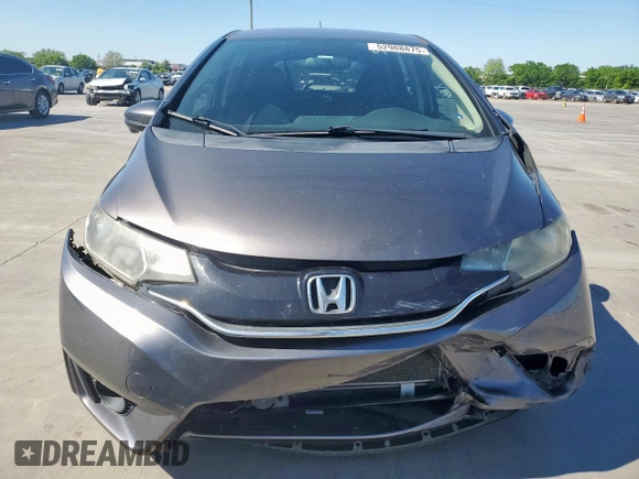 2017 Honda Fit EX with VIN JHMGK5H72HS012477, listed as a Copart auction lot 52908875 with Not Provided miles and Salvage Title. Bid and sale history available at carsss.com. Image 5.