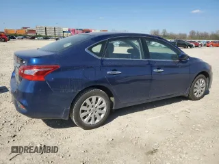 2016 Nissan Sentra SV with VIN 3N1AB7AP9GY292835, listed as a Copart auction lot 53540035 with 77,905 mi miles and Salvage Title. Bid and sale history available at DreamBid. Image 3.