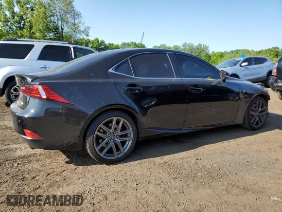 2016 Lexus IS 300/350 with VIN JTHCM1D25G5002874, listed as a Copart auction lot 58462865 with 151,635 mi miles and Salvage title. Bid and sale history available at DreamBid. Image 3.