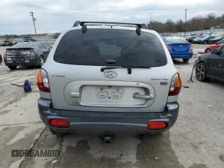2004 Hyundai Santa Fe GLS with VIN KM8SC13E14U715859, listed as a Copart auction lot 44842925 with 137,411 mi miles and Non Repairable. Bid and sale history available at carsss.com. Image 6.