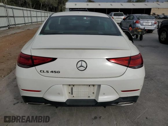 2019 Mercedes-Benz CLS with VIN WDD2J5JB0KA028192, listed as a Copart auction lot 82906644 with 29,092 mi miles and Salvage Title. Bid and sale history available at carsss.com. Image 6.