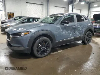 2023 Mazda CX-30 2.5 S Carbon Edition with VIN 3MVDMBCM7PM552293, listed as a Copart auction lot 87080364 with 11,787 mi miles and Salvage Title. Bid and sale history available at carsss.com. Image 1.