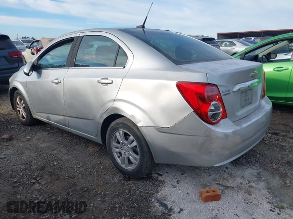 2013 Chevrolet Sonic LT with VIN 1G1JC5SH1D4205197, listed as a IAAI auction lot 41623803 with 153,666 mi miles and . Bid and sale history available at DreamBid. Image 3.