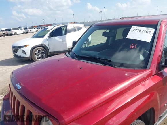2014 Jeep Patriot Sport with VIN 1C4NJPBB5ED905733, listed as a IAAI auction lot 42757102 with 196,245 mi miles and . Bid and sale history available at DreamBid. Image 6.