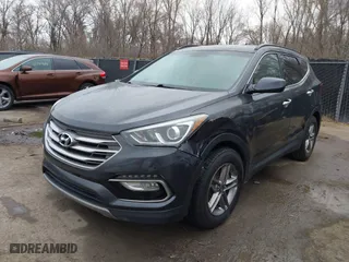 2017 Hyundai Santa Fe Sport 2.4L with VIN 5XYZU3LB4HG448581, listed as a IAAI auction lot 41786554 with 165,785 mi miles. Bid and sale history available at carsss.com. Image 17.