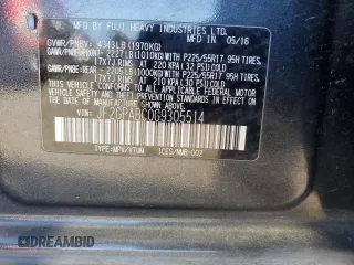 2016 Subaru Crosstrek Premium с VIN JF2GPABC0G9305514, выставлен на аукционе Copart как лот 83912394 с пробегом 116 380 миль миль и Списание • Salvage title. История ставок и продаж доступна на DreamBid. Изображение 12.