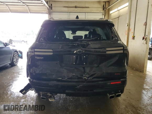 2024 Chevrolet Traverse FWD RS с VIN 1GNERLKS7RJ232783, выставлен на аукционе Copart как лот 55568235 с пробегом 8 594 миль миль и Списание • Salvage title. История ставок и продаж доступна на DreamBid. Изображение 6.