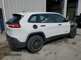 2017 Jeep Cherokee Sport with VIN 1C4PJLAB9HW565983, listed as a Copart auction lot 57095935 with 155,888 mi miles and Salvage title. Bid and sale history available at DreamBid. Image 3.