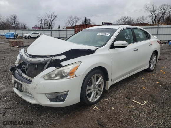 2013 Nissan Altima 3.5 SL with VIN 1N4BL3AP6DC140237, listed as a Copart auction lot 47887865 with 81,094 mi miles and Salvage Title. Bid and sale history available at carsss.com. Image 1.