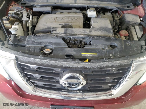 2018 Nissan Pathfinder SL with VIN 5N1DR2MM2JC655496, listed as a Copart auction lot 48126015 with 134,351 mi miles and Salvage Title. Bid and sale history available at carsss.com. Image 12.
