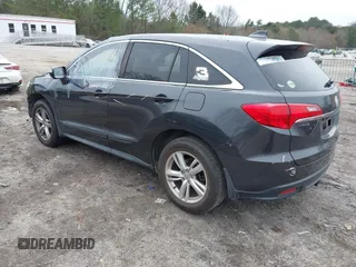 2015 Acura RDX Tech Pkg with VIN 5J8TB3H5XFL016322, listed as a IAAI auction lot 41548586 with 168,715 mi miles. Bid and sale history available at carsss.com. Image 3.