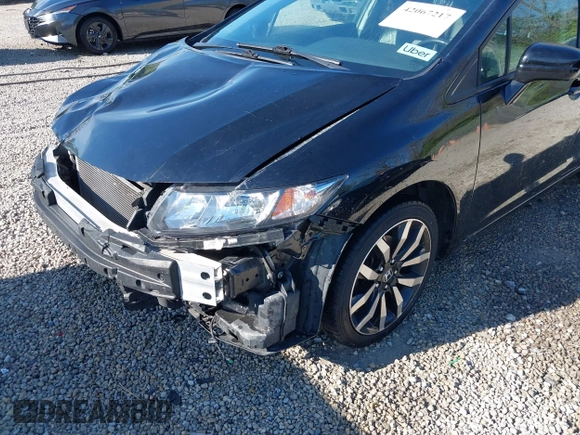 2015 Honda Civic EX-L with VIN 19XFB2F90FE021579, listed as a IAAI auction lot 42067217 with 184,234 mi miles and . Bid and sale history available at DreamBid. Image 18.