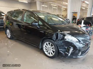 2012 Toyota Prius v Two with VIN JTDZN3EU5C3138772, listed as a IAAI auction lot 41380440 with 98,131 mi miles. Bid and sale history available at carsss.com. Image 1.