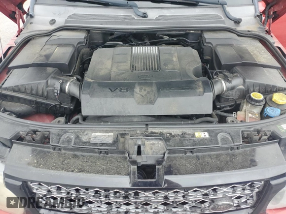 2013 Land Rover Range Rover Sport HSE Lux with VIN SALSK2D40DA778271, listed as a Copart auction lot 58244145 with 143,245 mi miles and Salvage title. Bid and sale history available at DreamBid. Image 12.