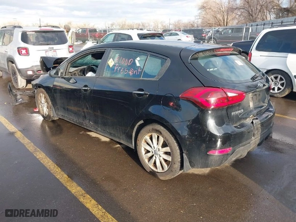 2015 Kia Forte 5-Door SX with VIN KNAFZ5A36F5359867, listed as a IAAI auction lot 41713090 with 72,048 mi miles. Bid and sale history available at carsss.com. Image 3.