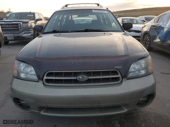 2000 Subaru Legacy Wagon Outback w/RB Equip with VIN 4S3BH6658Y7616975, listed as a Copart auction lot 86566844 with 132,729 mi miles and Salvage Title. Bid and sale history available at carsss.com. Image 5.