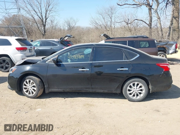 2018 Nissan Sentra S with VIN 3N1AB7APXJY293144, listed as a IAAI auction lot 41783989 with 87,308 mi miles and . Bid and sale history available at DreamBid. Image 14.