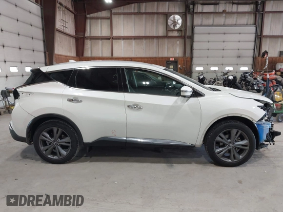 2020 Nissan Murano Platinum z VIN 5N1AZ2DS7LN149378, wystawiony jako IAAI lot #42348008 z przebiegiem 53 954 mil mil oraz . Historia ofert i sprzedaży dostępna na DreamBid. Obrazek 14.