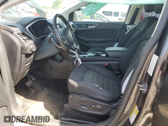 2015 Ford Edge SEL with VIN 2FMTK4J90FBB18239, listed as a Copart auction lot 58411614 with 92,888 mi miles and Salvage Title. Bid and sale history available at carsss.com. Image 7.