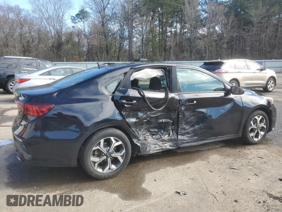 2019 Kia Forte LXS with VIN 3KPF24AD1KE008969, listed as a Copart auction lot 41400995 with 166,241 mi miles and Salvage Title. Bid and sale history available at carsss.com. Image 3.