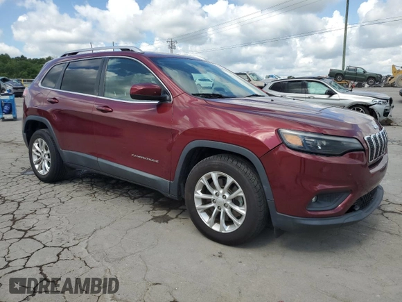 2019 Jeep Cherokee Latitude z VIN 1C4PJLCB8KD263455, wystawiony jako Copart lot #64126085 z przebiegiem 96 734 mil mil oraz Szkoda całkowita • Salvage title. Historia ofert i sprzedaży dostępna na DreamBid. Obrazek 4.