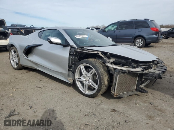 2020 Chevrolet Corvette 1LT with VIN 1G1Y62D42L5105388, listed as a Copart auction lot 48319215 with 68,349 mi miles and Salvage Title. Bid and sale history available at carsss.com. Image 4.