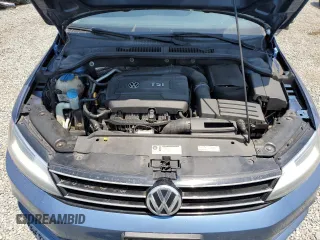 2015 Volkswagen Jetta SE with VIN 3VWD17AJ1FM421162, listed as a Copart auction lot 63873695 with 191,976 mi miles and Salvage title. Bid and sale history available at DreamBid. Image 11.