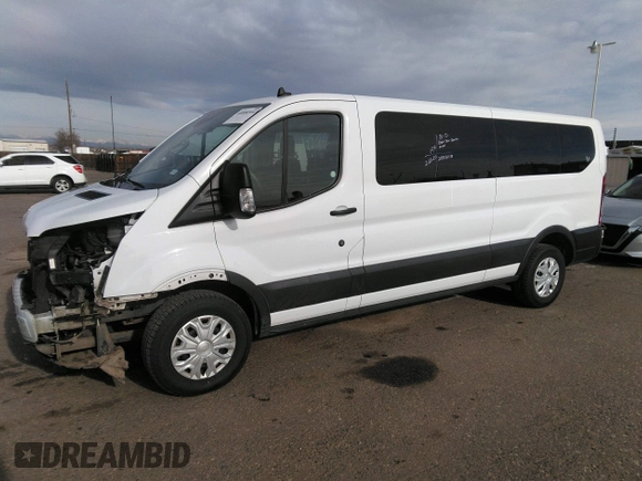2023 Ford Transit Passenger XL with VIN 1FBAX2YG6PKA64348, listed as a IAAI auction lot 41850514 with 60,902 mi miles and . Bid and sale history available at DreamBid. Image 15.