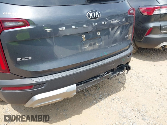 2020 Kia Telluride EX with VIN 5XYP3DHC3LG049879, listed as a IAAI auction lot 42406513 with 87,025 mi miles and . Bid and sale history available at DreamBid. Image 6.
