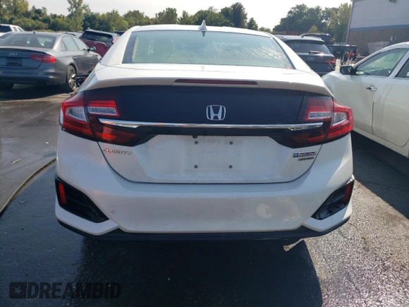 2018 Honda Clarity Plug-In Hybrid Touring with VIN JHMZC5F36JC005893, listed as a Copart auction lot 71315744 with 74,609 mi miles and Salvage Title. Bid and sale history available at carsss.com. Image 6.