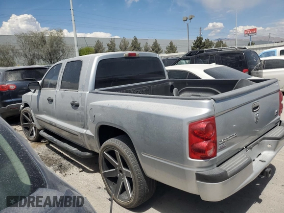 2005 Dodge Dakota SLT with VIN 1D7HE48N15S237318, listed as a Copart auction lot 47670785 with Not Provided miles and Non Repairable. Bid and sale history available at DreamBid. Image 2.