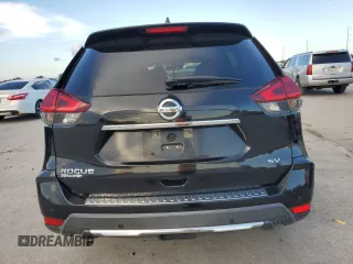 2019 Nissan Rogue SV with VIN KNMAT2MT2KP551634, listed as a Copart auction lot 61860255 with 174,125 mi miles and Salvage title. Bid and sale history available at DreamBid. Image 6.