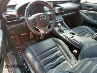 2015 Lexus RC 350 F Sport with VIN JTHHE5BC8F5002355, listed as a Copart auction lot 56369295 with 72,620 mi miles and Salvage title. Bid and sale history available at DreamBid. Image 8.
