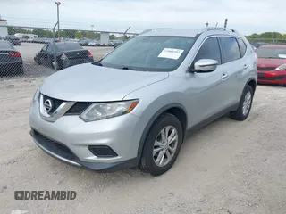 2016 Nissan Rogue SV with VIN KNMAT2MV8GP649804, listed as a IAAI auction lot 37808592 with 57,180 mi miles. Bid and sale history available at carsss.com. Image 17.