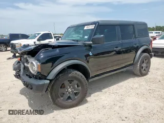 2024 Ford Bronco Black Diamond z VIN 1FMDE1BH7RLB37763, wystawiony jako Copart lot #66501355 z przebiegiem 3 666 mil mil oraz Szkoda całkowita • Salvage title. Historia ofert i sprzedaży dostępna na DreamBid. Obrazek 1.