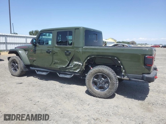 2022 Jeep Gladiator Rubicon с VIN 1C6JJTBGXNL155407, выставлен на аукционе Copart как лот 57522915 с пробегом 12 809 миль миль и Списание • Salvage title. История ставок и продаж доступна на DreamBid. Изображение 2.