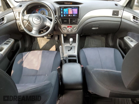 2009 Subaru Forester X with VIN JF2SH63649H724181, listed as a Copart auction lot 59919725 with 158,473 mi miles and Salvage title. Bid and sale history available at DreamBid. Image 8.