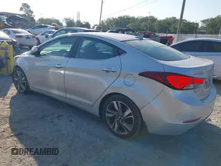2015 Hyundai Elantra SE z VIN 5NPDH4AE4FH610961, wystawiony jako IAAI lot #42134698 z przebiegiem 72 591 mil mil oraz . Historia ofert i sprzedaży dostępna na DreamBid. Obrazek 3.
