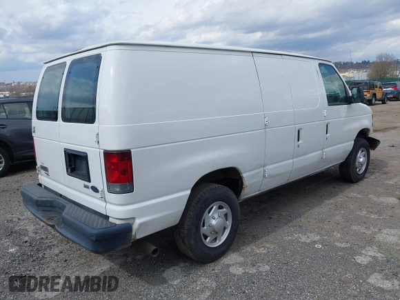 2012 Ford Econoline Cargo Super Duty Commercial with VIN 1FTSE3EL9CDA93550, listed as a IAAI auction lot 41888523 with 258,127 mi miles and . Bid and sale history available at DreamBid. Image 4.
